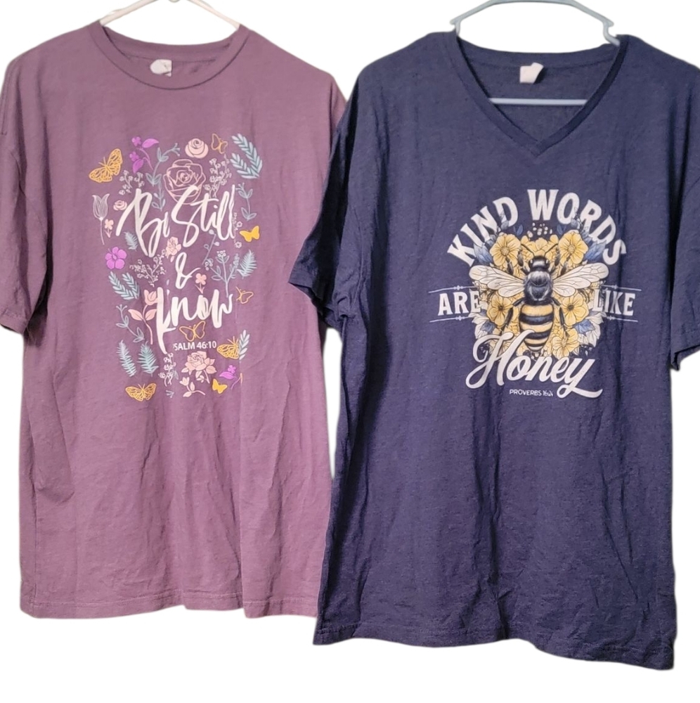 Christian Faith Love In Faith Tshirt Bundle Sz XL
